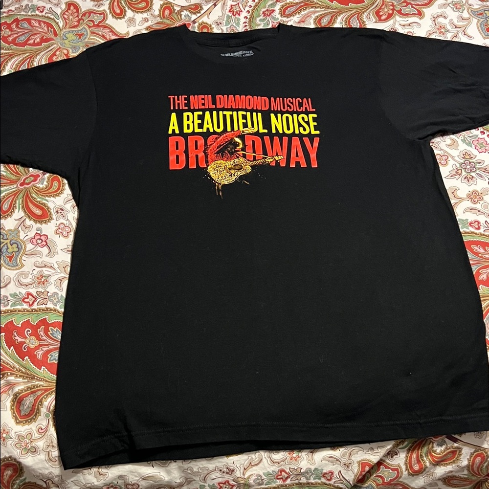 NEIL DIAMOND Musical A Beautiful Noise Broadway Show T-Shirt Unisex